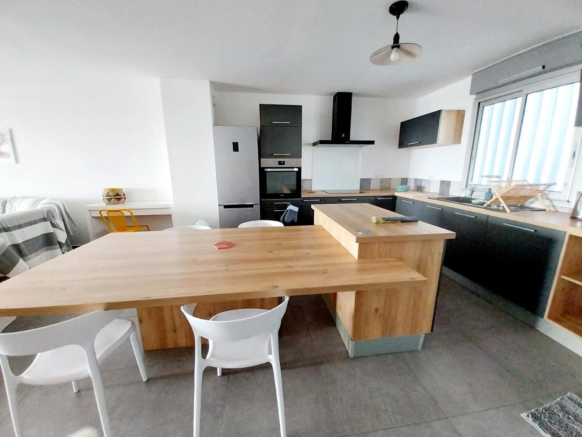 Spacieux T3 Vue Panoramique A Terre Sainte 생피에르 외부 사진